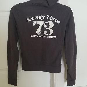Juicy Couture hooded zip up sweatshirt